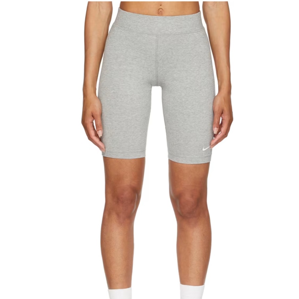 Grey Sportswear Essential Bike Shorts - M